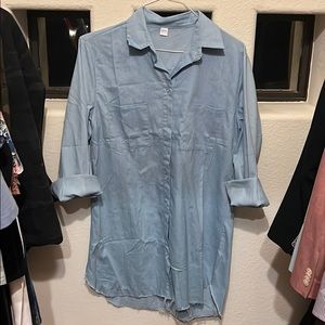 Lightweight jean dress